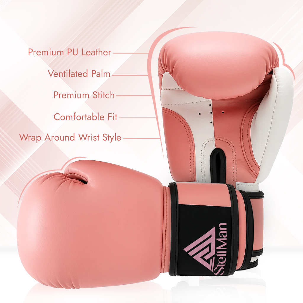Stellman Elite Evo Boxing Gloves-Dual Tone