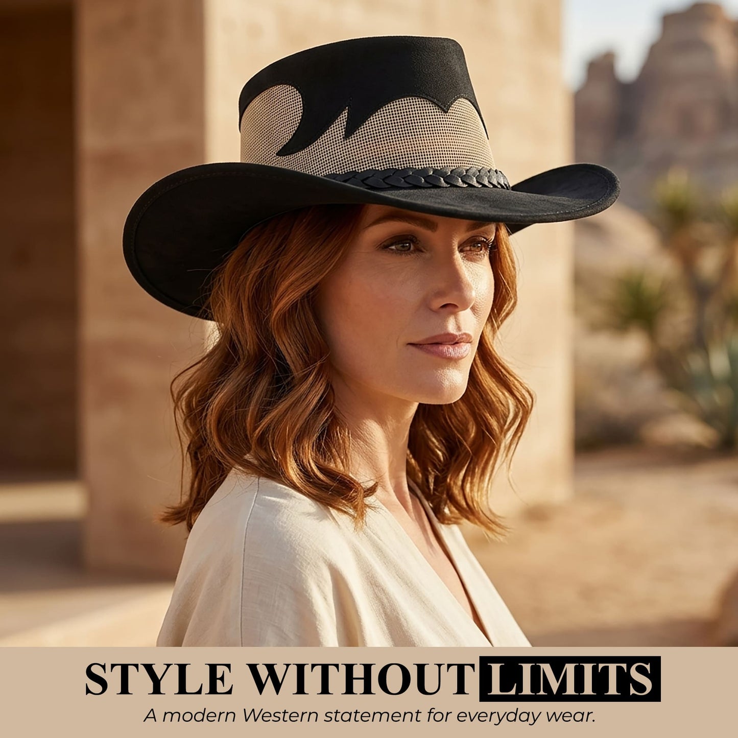 StellMan RavenEdge Leather Hat
