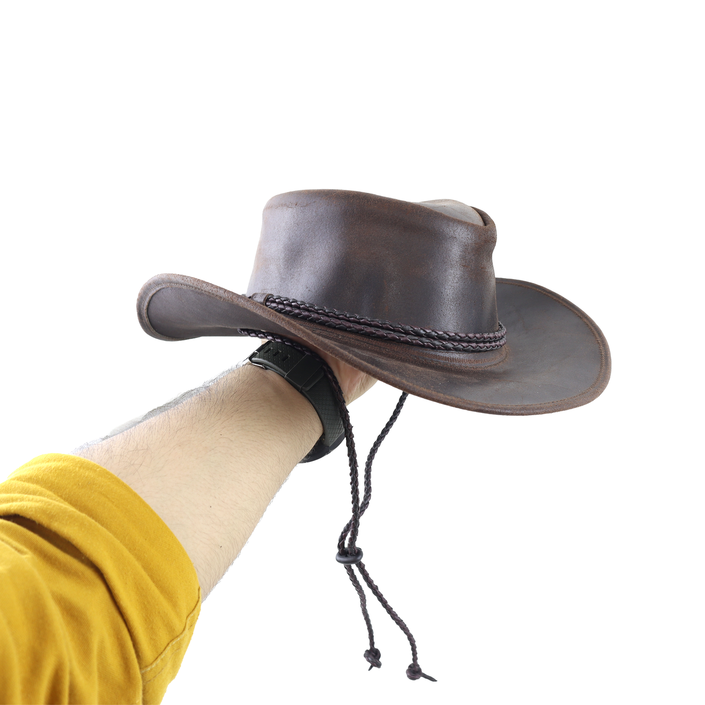 Stellman Midnight Rider Leather Cowboy Hats