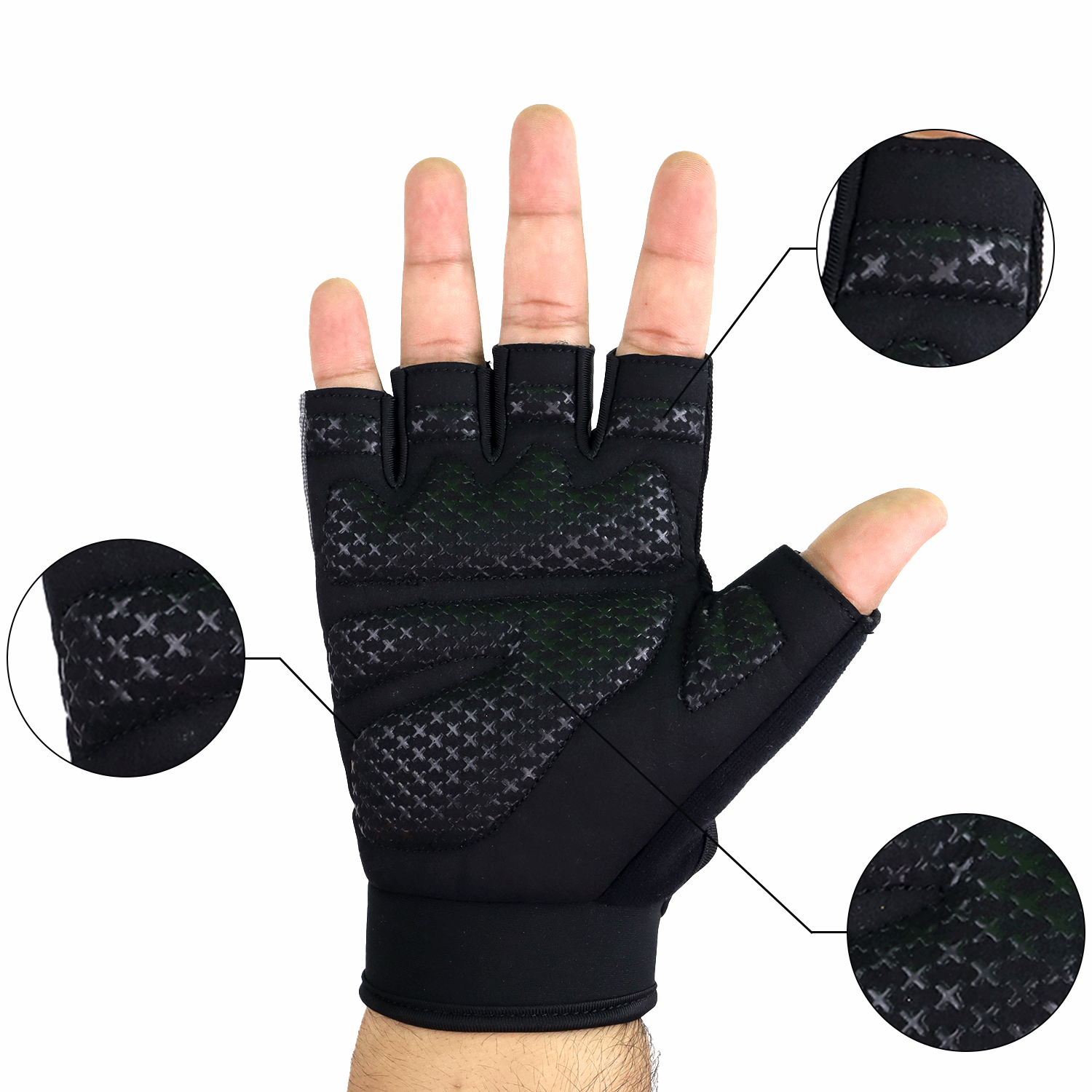Stellman PowerLock Bike Gloves – Secure Fit & Breathable Design