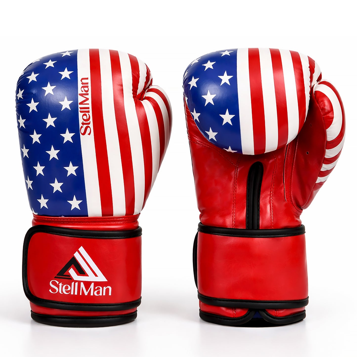 StellMan LibertyStrike Pro Boxing Gloves – USA Flag