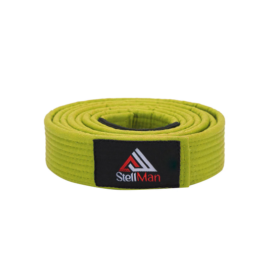 StellMan CoreFlex Karate Belt – Adult Yellow Rank