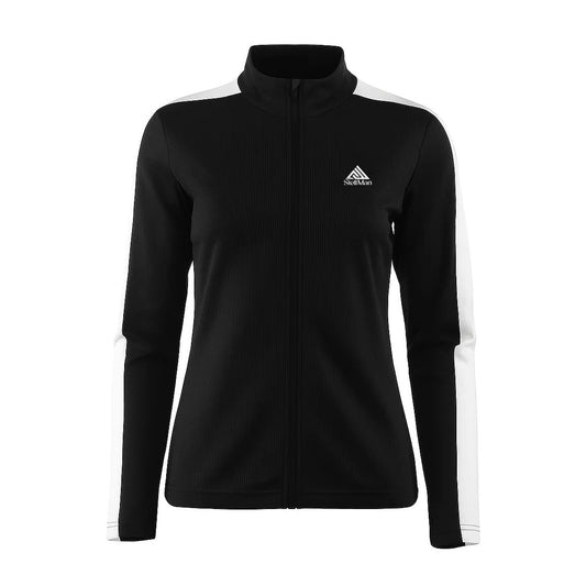 Women's Full Zip-Up Hoodie Tracksuit Set - Gym 2 Piece Outfit with Pockets