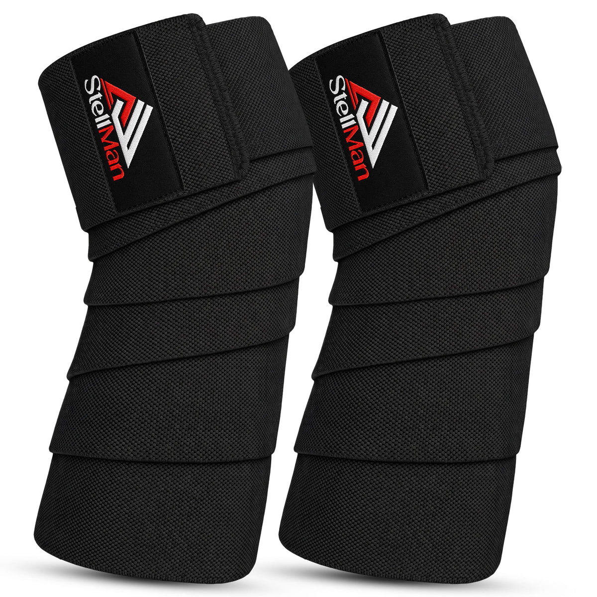 Stellman PowerSpiral Weight Lifting Knee Wraps