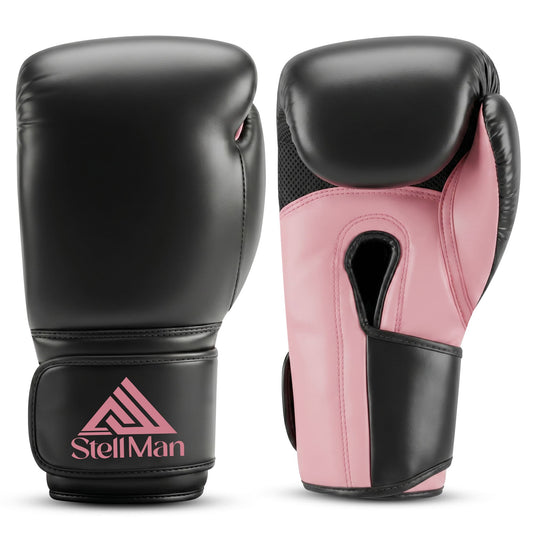Stellman Armalite Boxing Gloves-Black/Pink