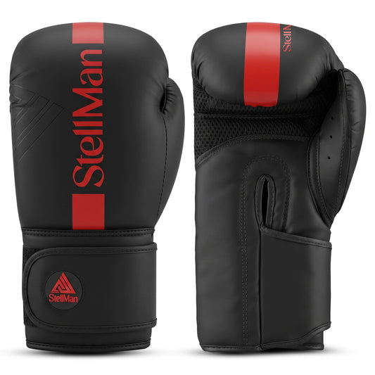 Stellman Challenger 2.0 Inflatable Boxing Gloves Black/Red