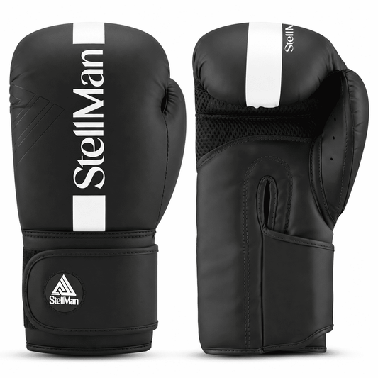 ProStrike Boxing Gloves-Black/White