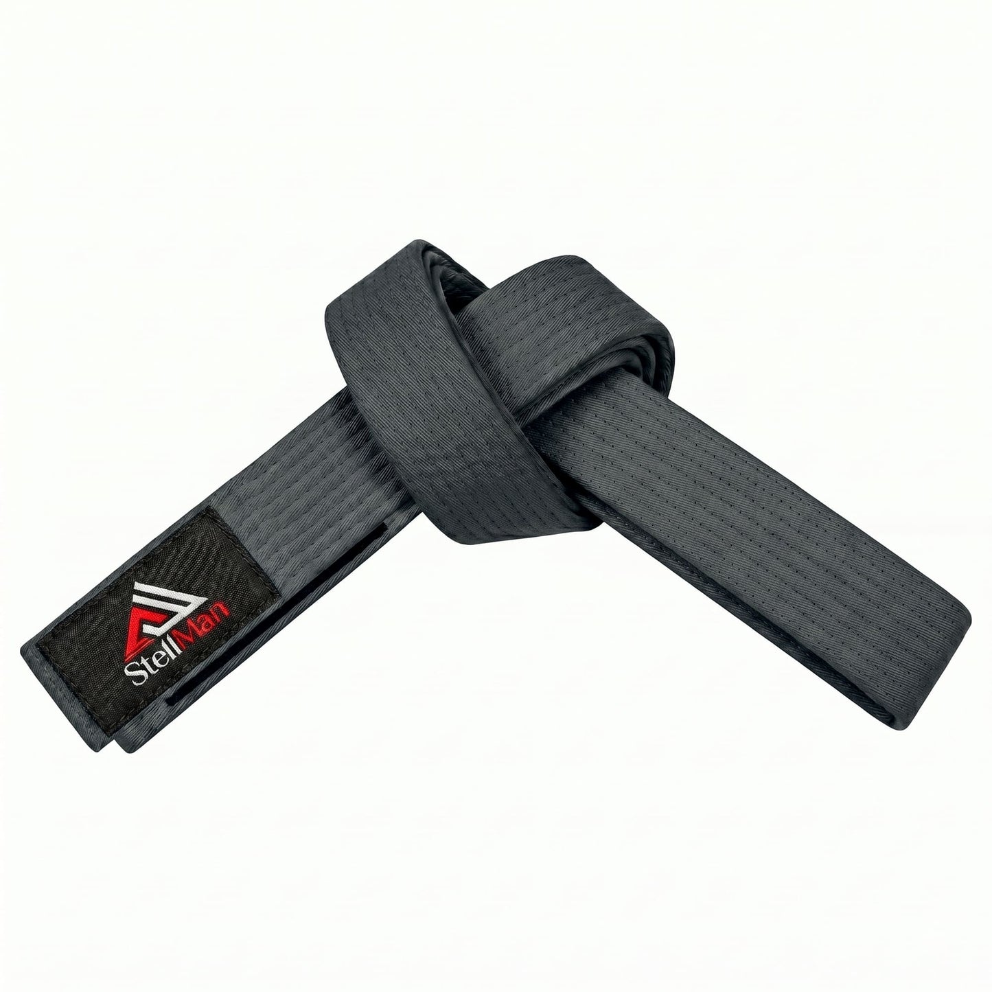 StellMan BalanceStrive Karate Belt – Adult Grey Rank