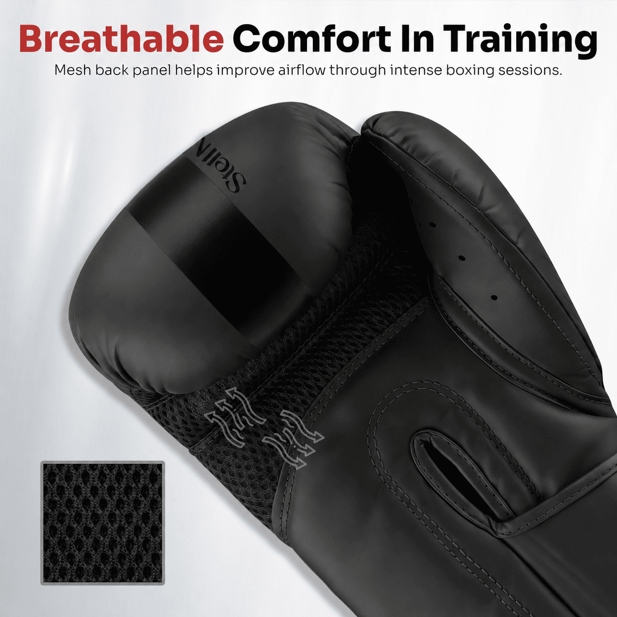Stellman Contender 2.0 Grappling Gloves-Black/Black