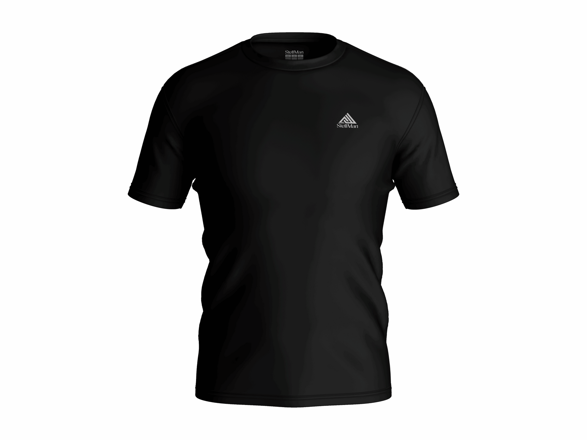 StellMan Noir Men’s Black Compression T-Shirt