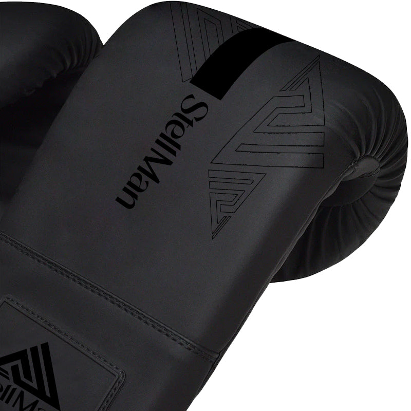 Stellman Pro Impact Boxing Bag Mitts - Black