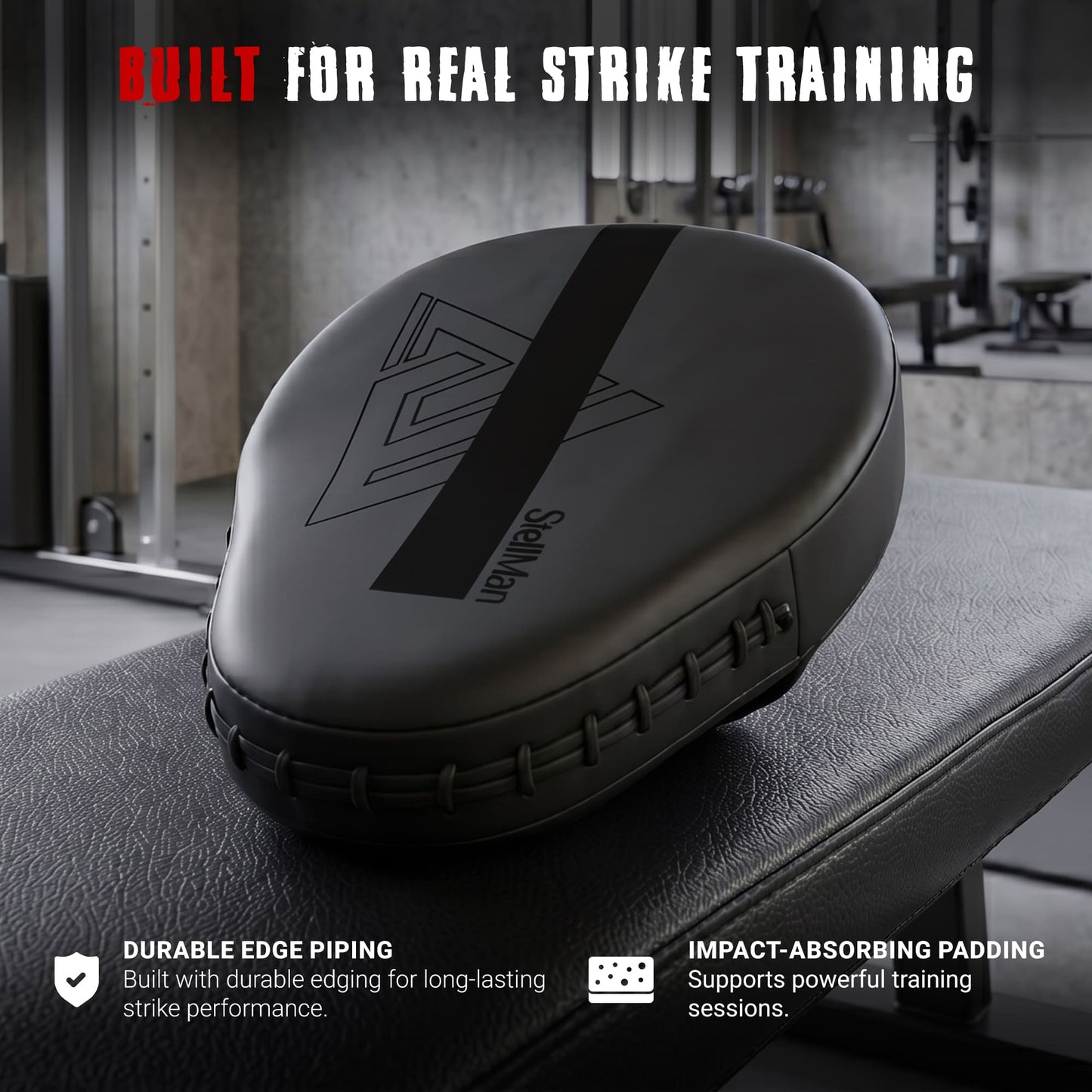 Stellman Stealth Strike MMA Focus Pads – Precision Impact Pads for Combat Drills