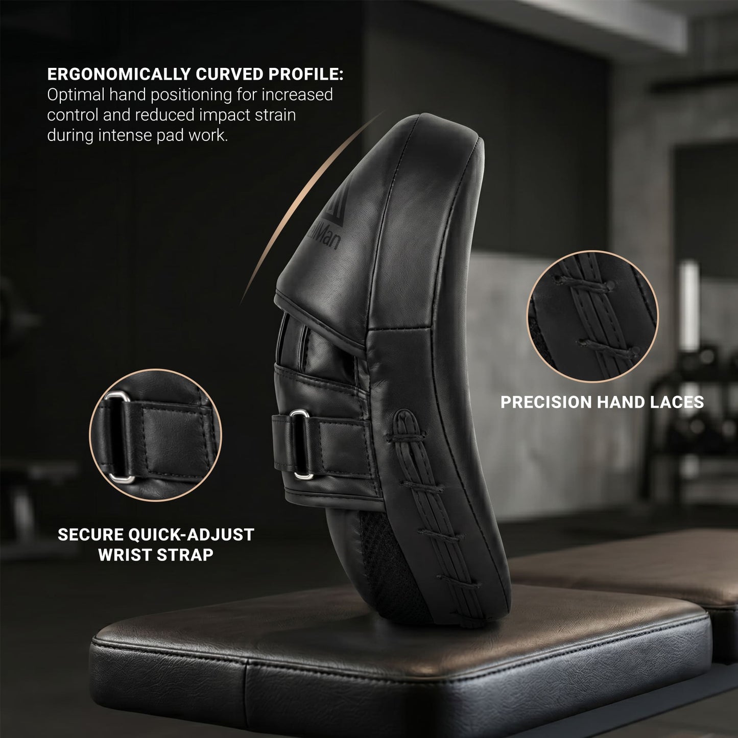Stellman Combat Core MMA Focus Mitts – Precision Pads for Mixed Martial Arts