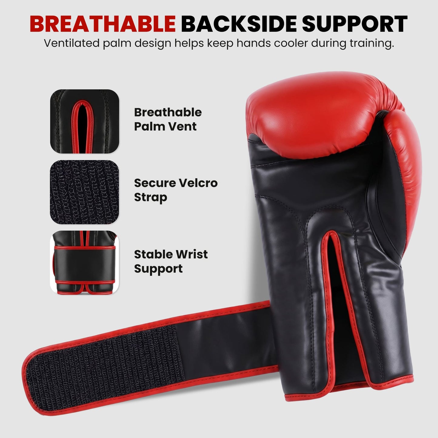 Stellman Heavy Hitter Red Grappling Gloves