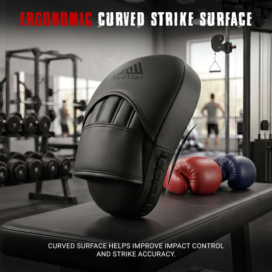 Stellman Stealth Strike MMA Focus Pads – Precision Impact Pads for Combat Drills