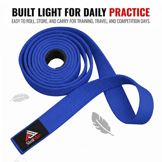 StellMan RankBlade Karate Belt – Adult Blue Rank