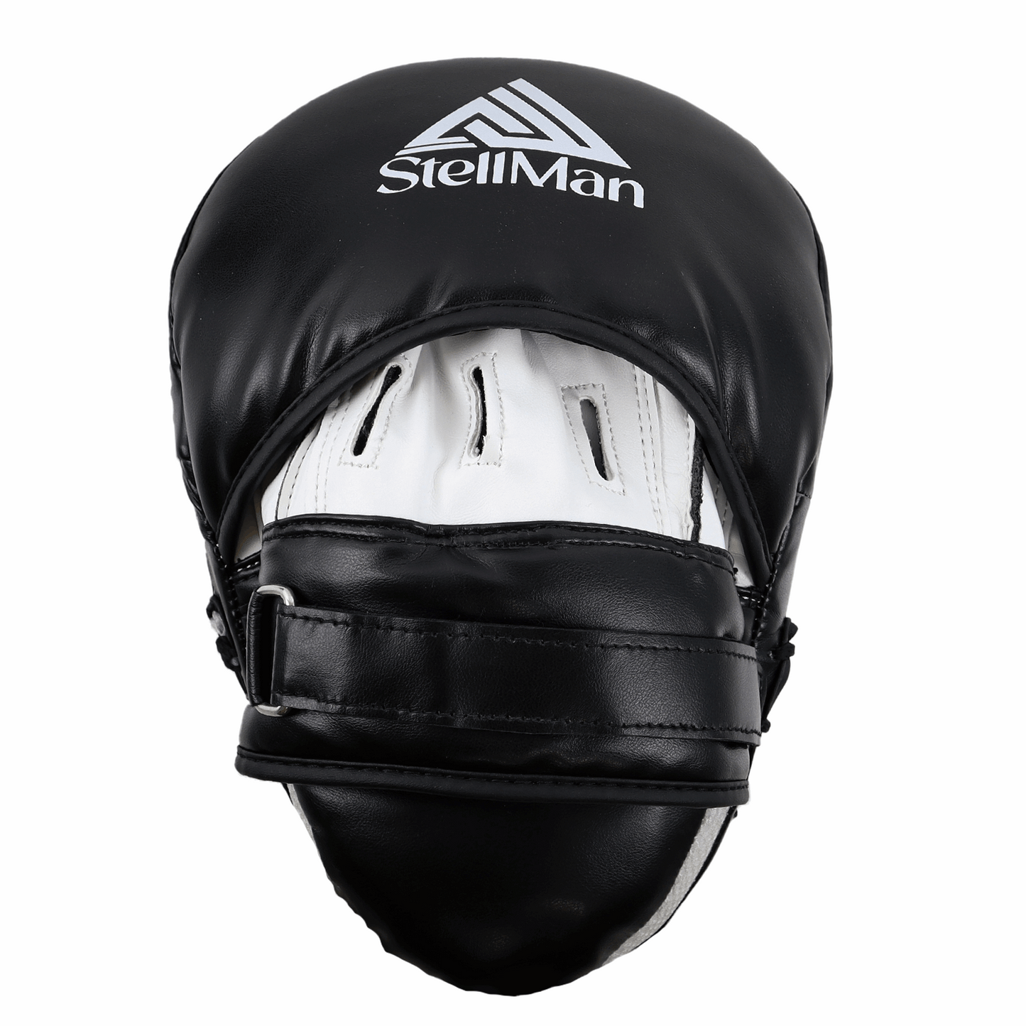 Stellman Target Champ Kids’ Focus Pads – Curved Black & White Punch Mitts