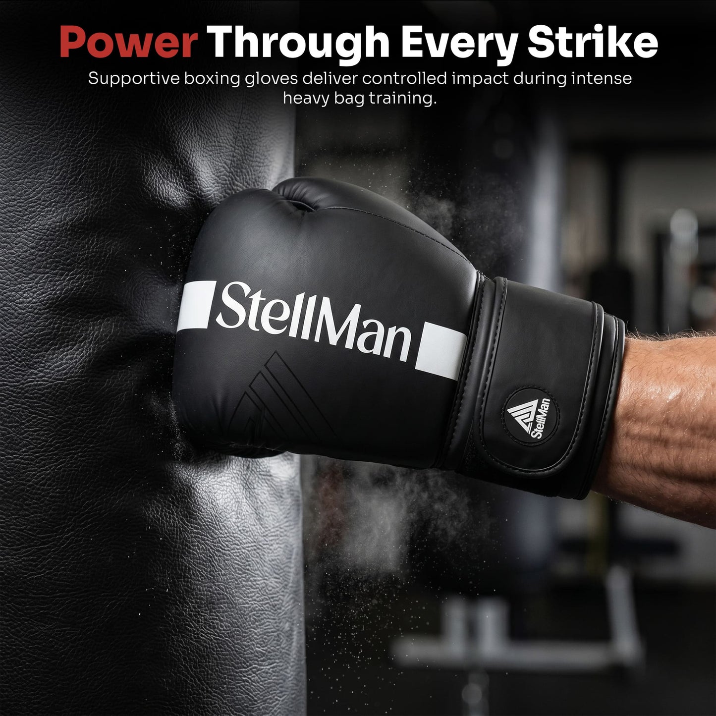 Stellman ProStrike Grappling Gloves-Black/White