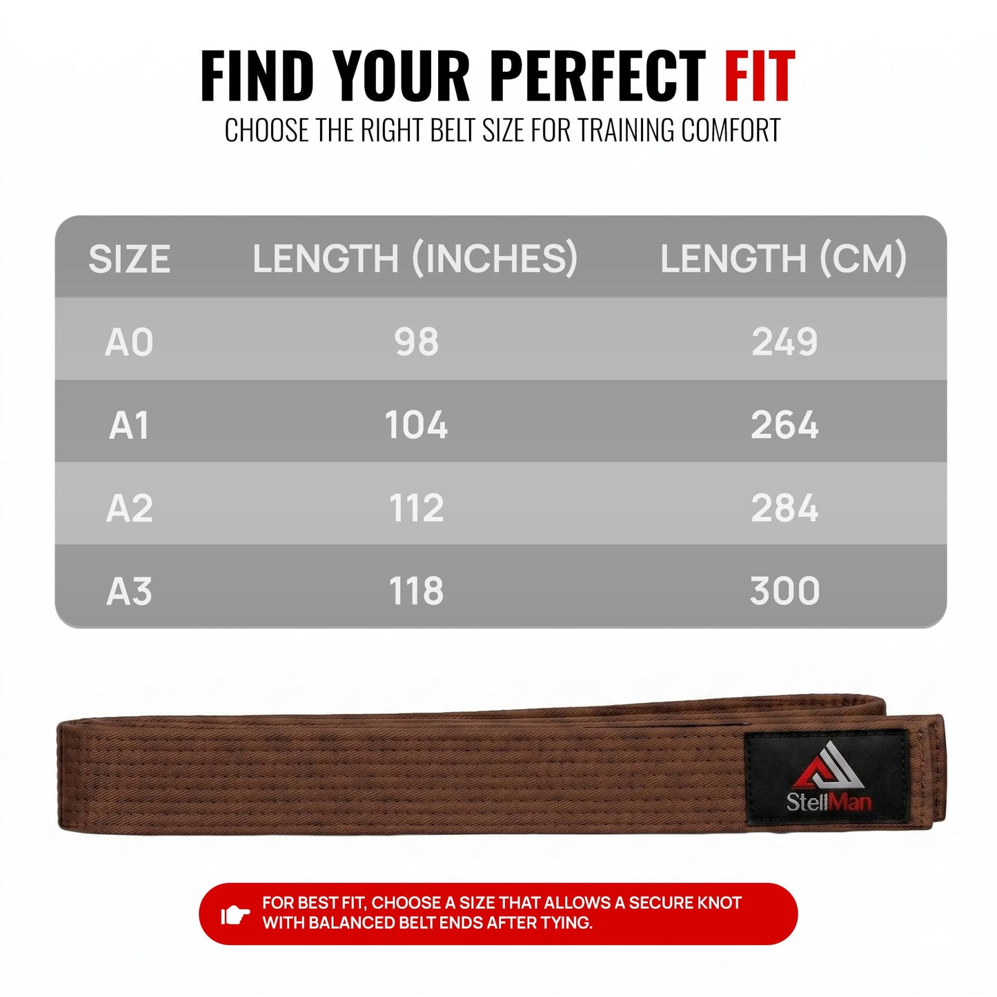 StellMan CombatTier Brazilian Jiu Jitsu Adults BJJ Brown Belt