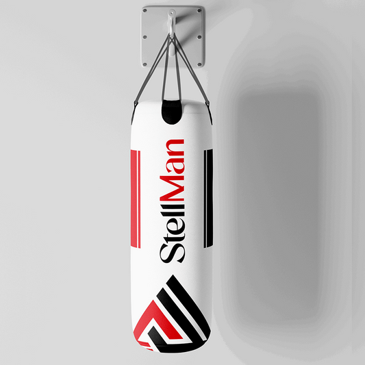 Stellman Compact MMA Hanging Punching Bag | Space-Saving Design