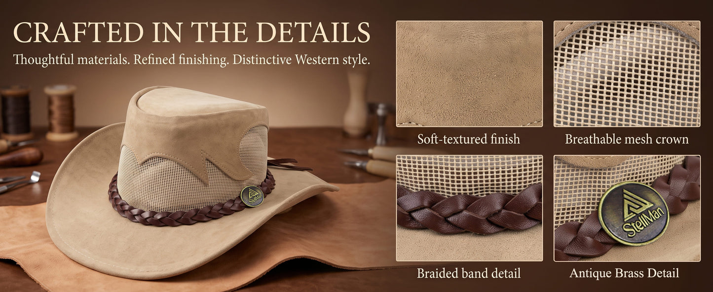 StellMan DuneEdge Leather Hat
