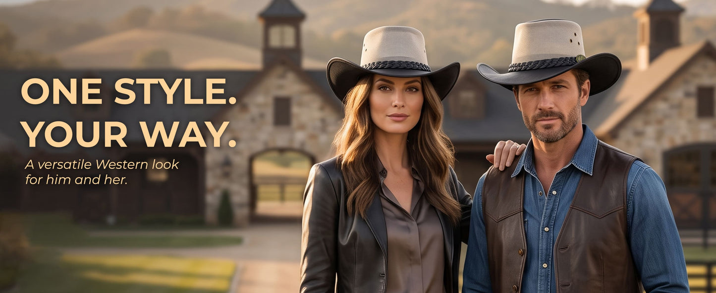 StellMan DustWeave Leather Hat