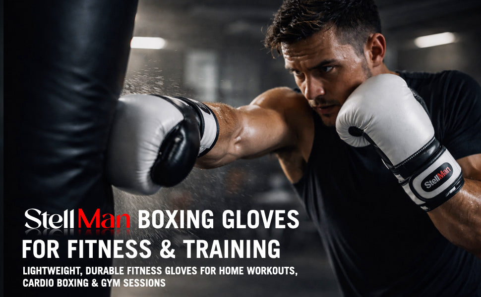 Premium Boxing Gloves for Training & Sparring | Shock Absorbing & Durable – Stellmans