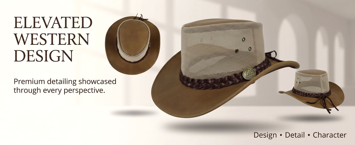 StellMan SandTrail Leather Hat