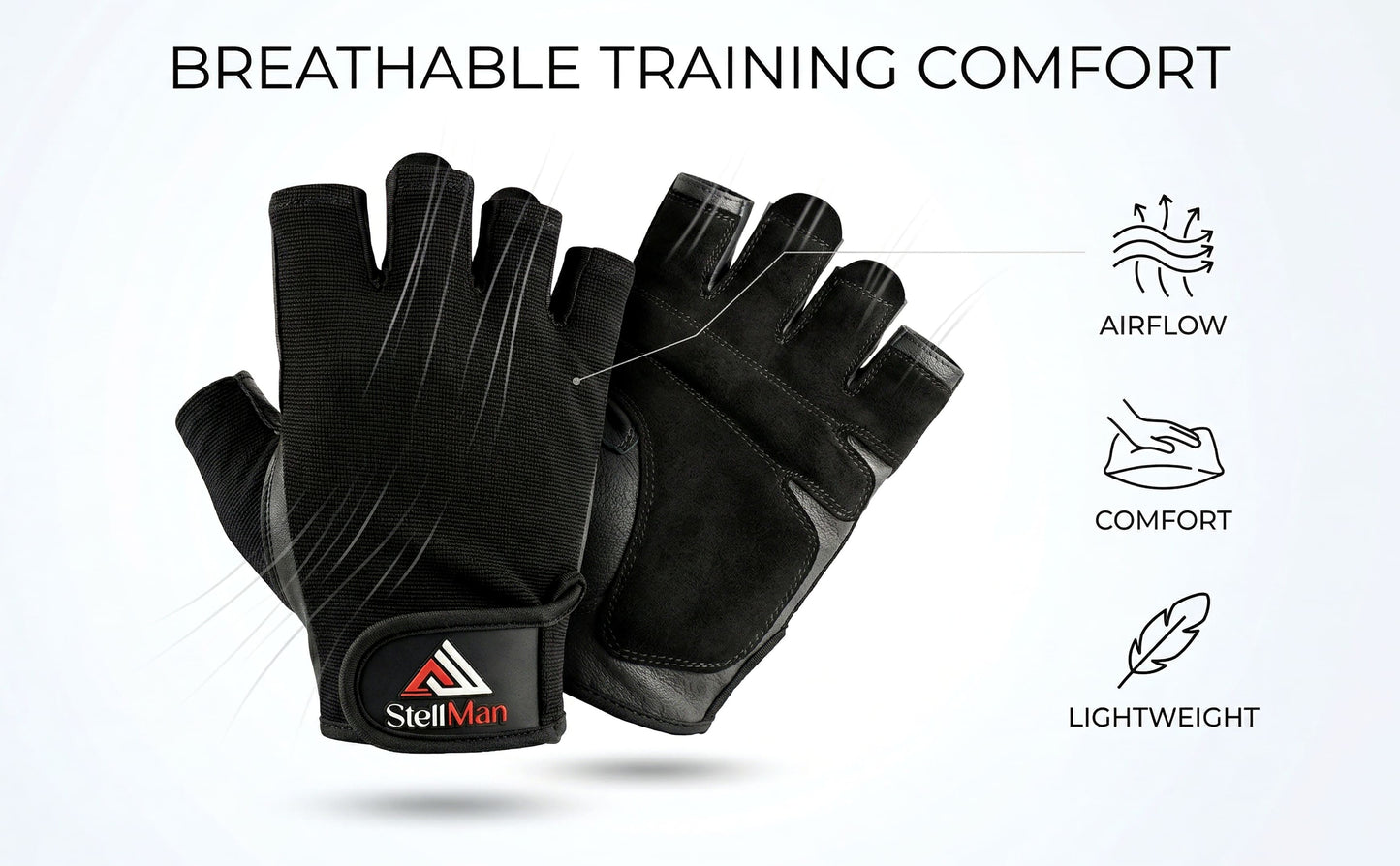 Stellman UltraFlex Cycling Gloves – Flexible Fit