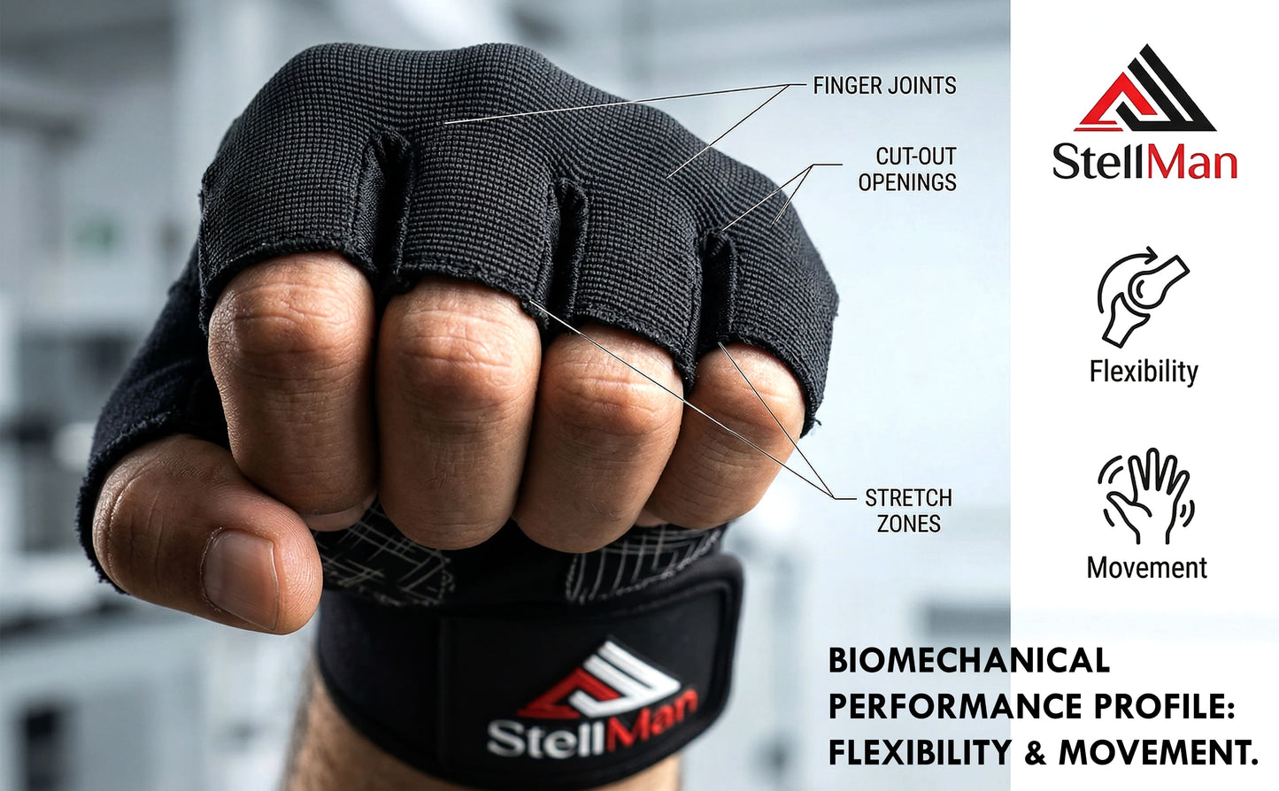 Stellman Stealth Guard Lifting Gloves