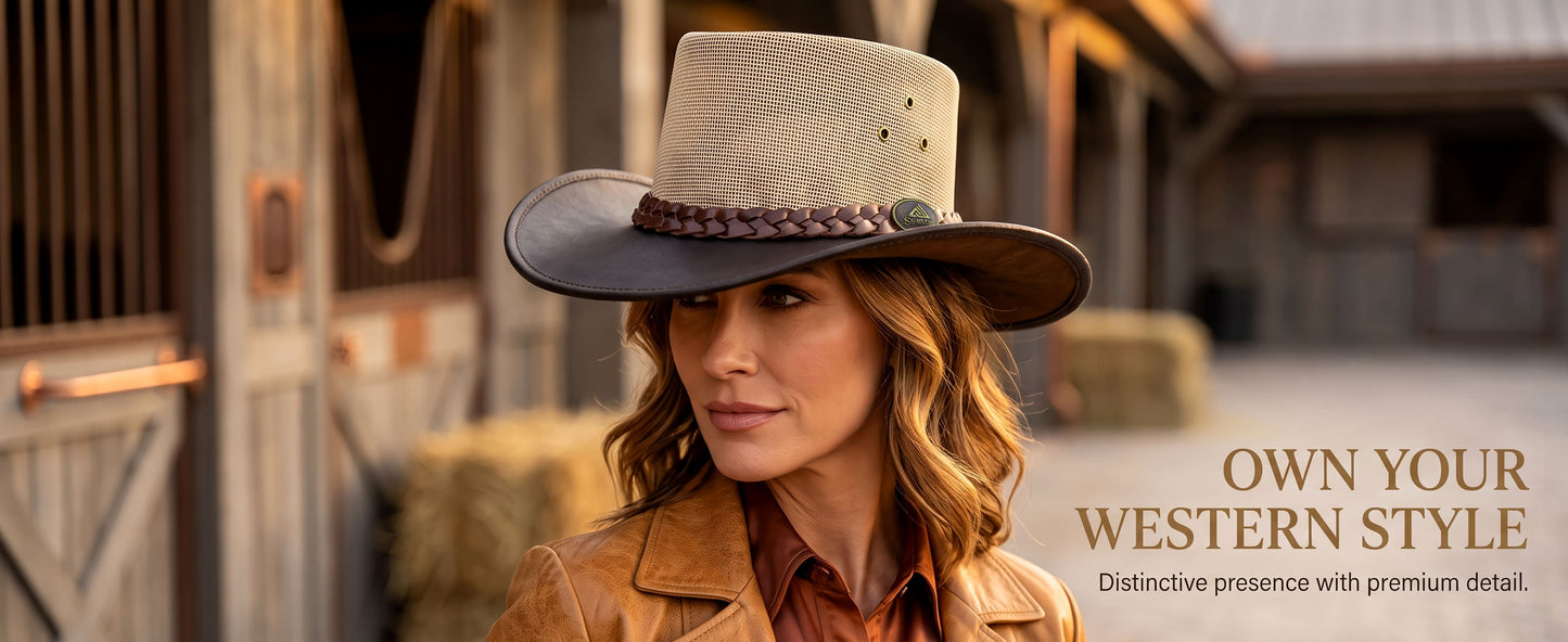 StellMan DesertWind Leather Hat