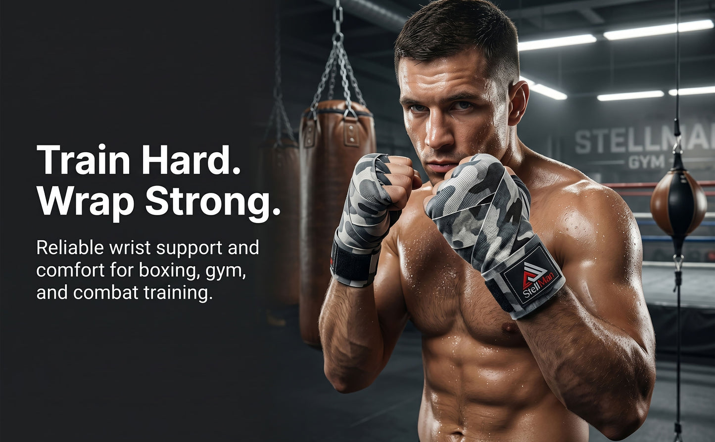 StellMan CamoGuard Boxing Hand Wrap