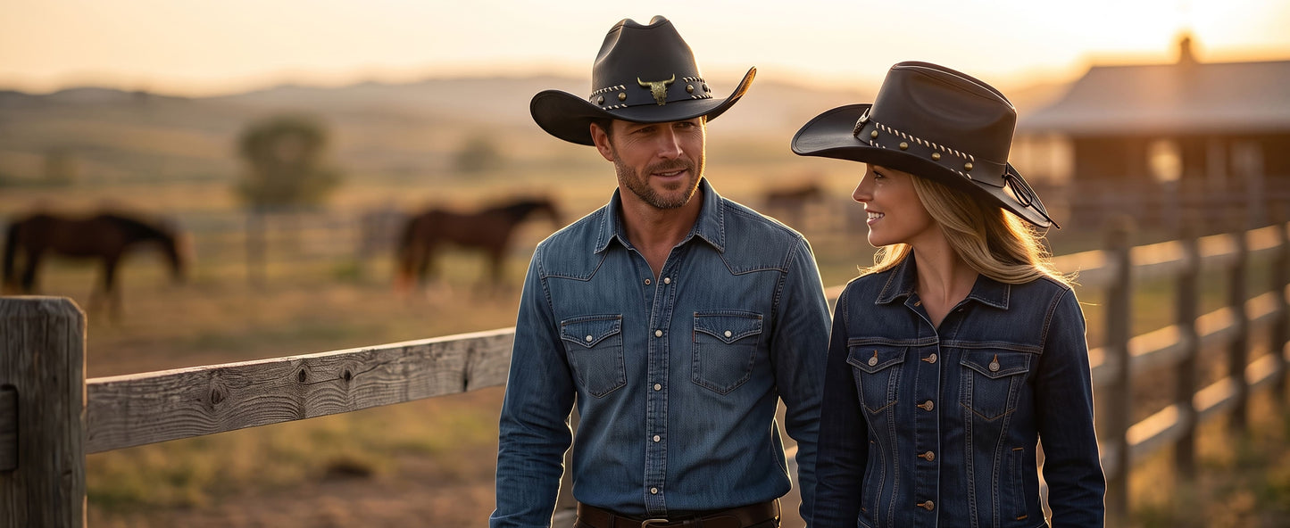 StellMan NightHorn Leather Hat
