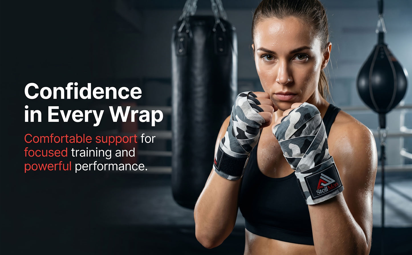 StellMan CamoGuard Boxing Hand Wrap