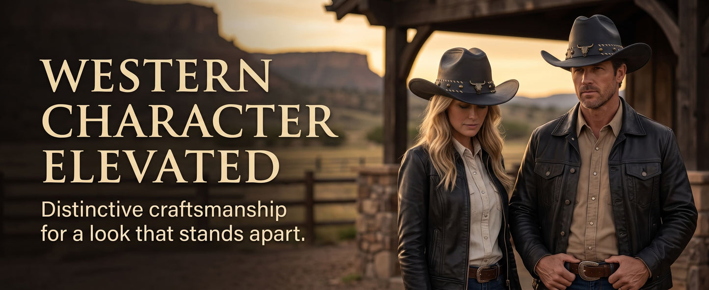 StellMan NightHorn Leather Hat