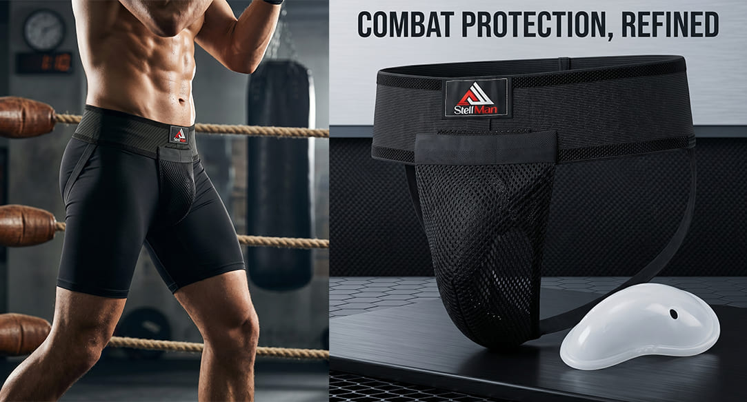 StellMan Men’s Groin Protective Cup Jockstrap