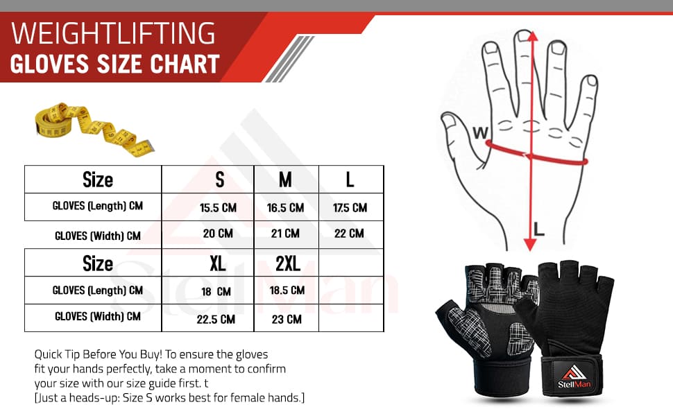 Stellman Stealth Guard Lifting Gloves