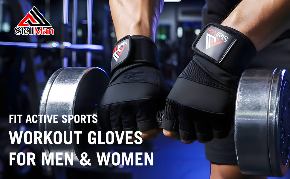 Stellman LiftLock Weightlifting Gloves