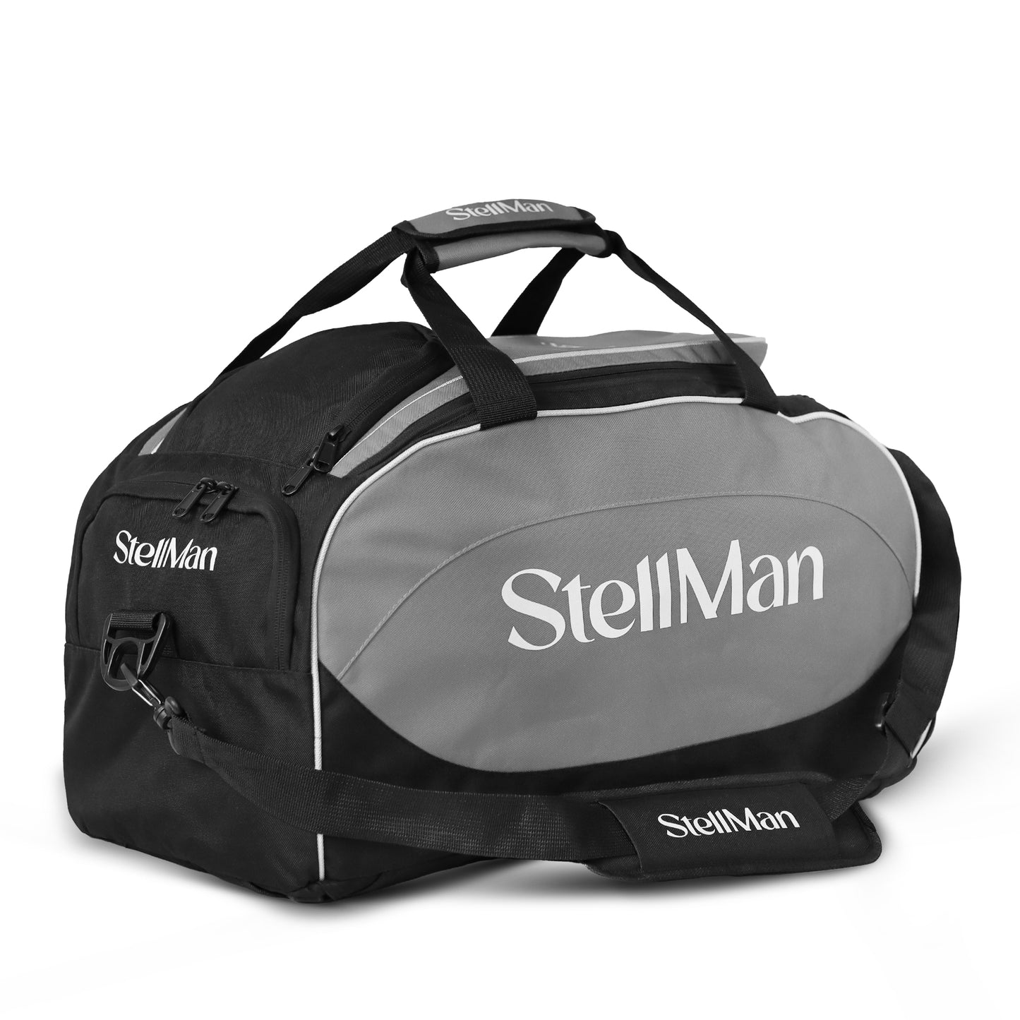 Stellman TitanCarry Gym Duffle Bag - Grey