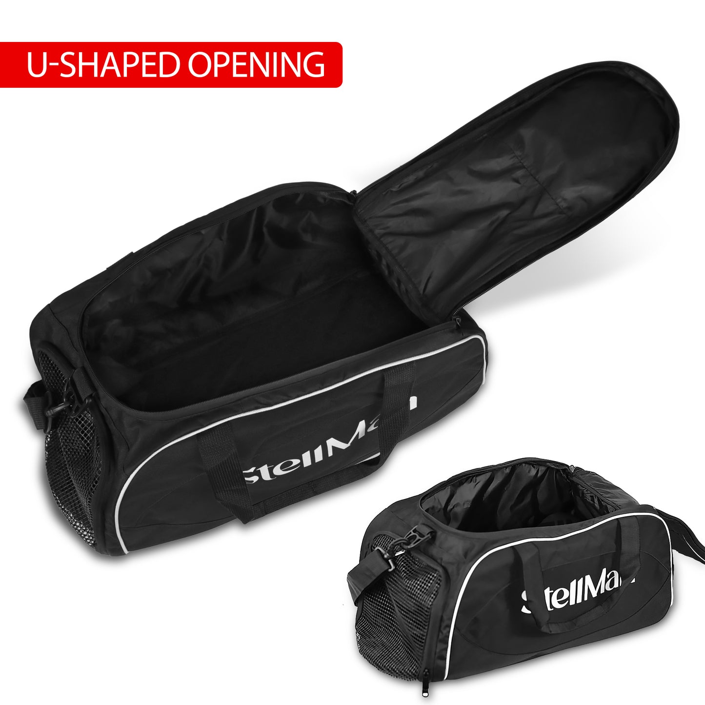 Stellman GearGuard Boxing Duffle Bag - Black