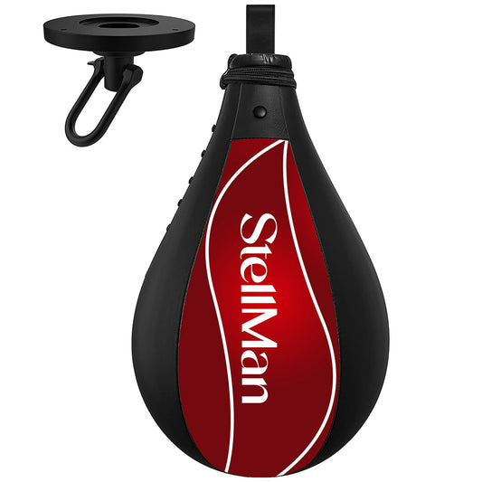 Stellman Precision Boxing Speed Ball - Black/Red