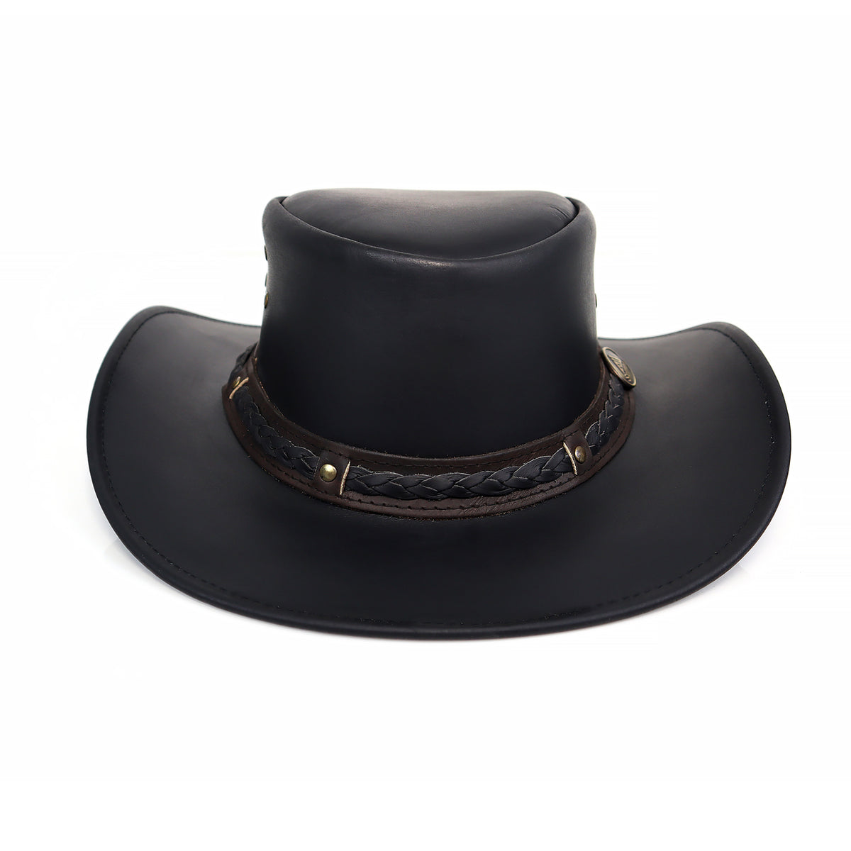 DarkFrontier Leather Cowboy Hat