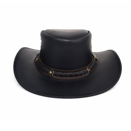 DarkFrontier Leather Cowboy Hat