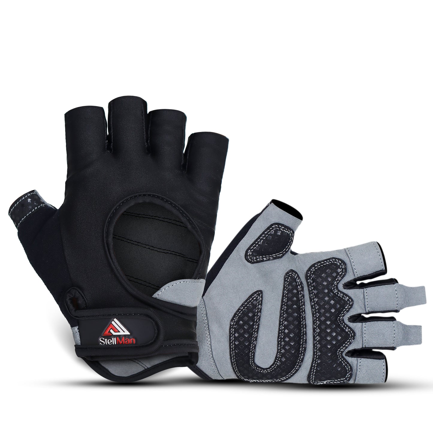 Stellman Road Cycling Gloves – Padded Palm, Non-Slip Grip