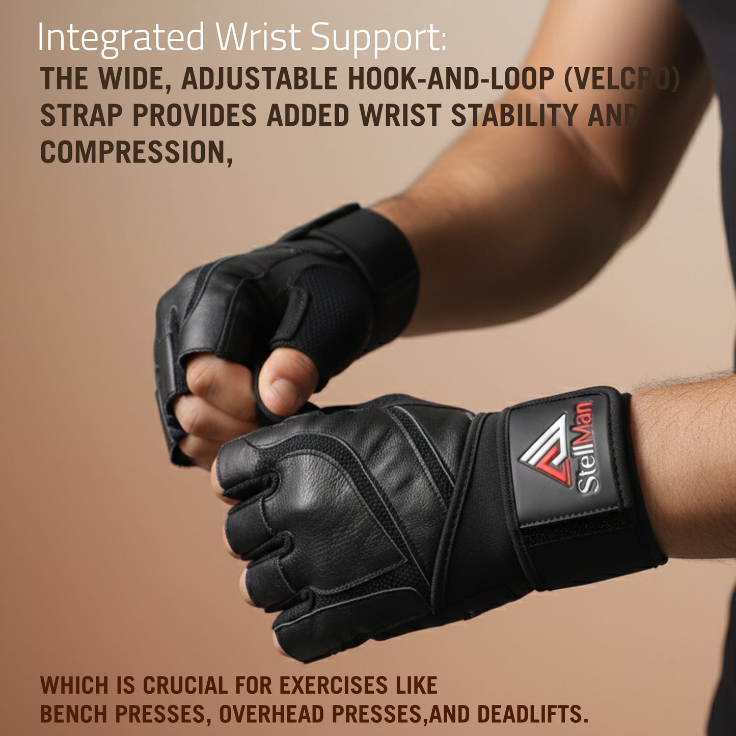 Stellman Apex Strength Gym Gloves