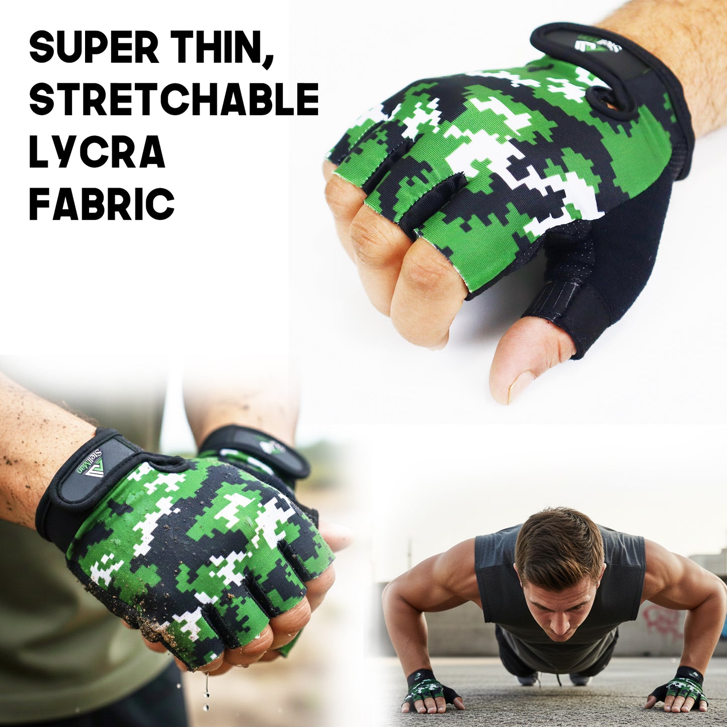 Stellman Titan Grip Cycling Gloves – Secure Fit