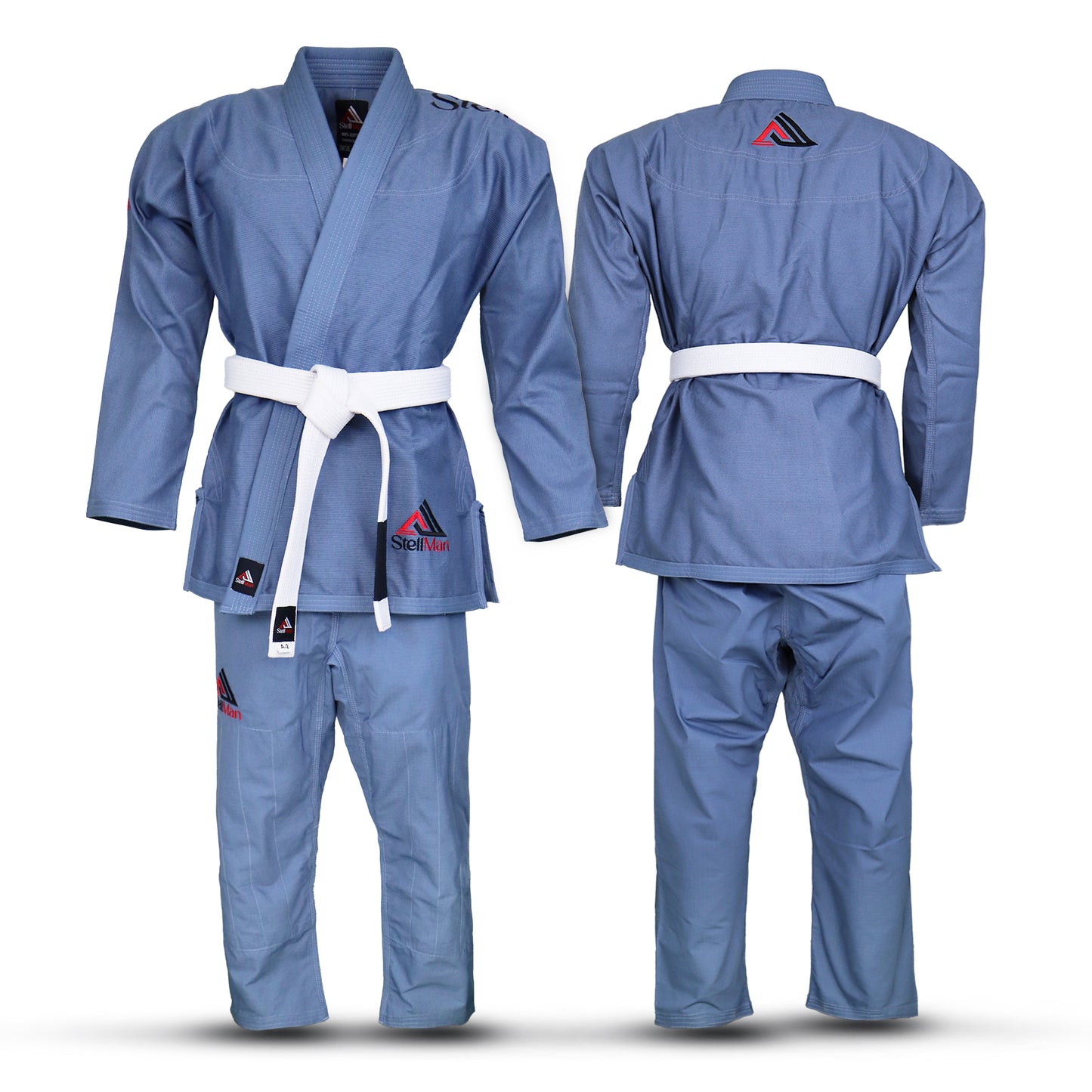 Stellman Core Grey Brazilian Jiu Jitsu Mens BJJ Gi