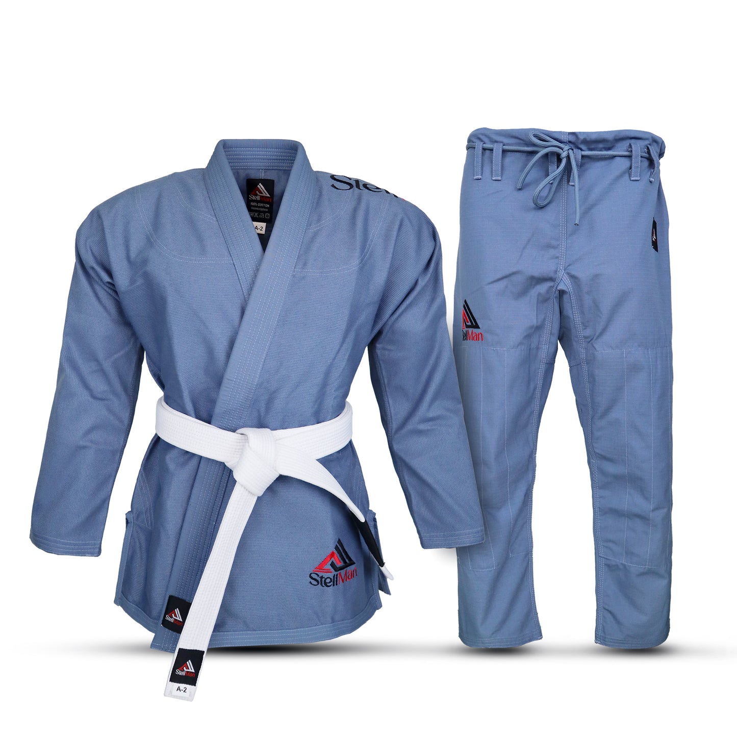 Stellman Core Grey Brazilian Jiu Jitsu Mens BJJ Gi