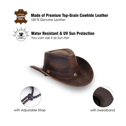 Stellman Rugged Rides & Leather Tides Hat