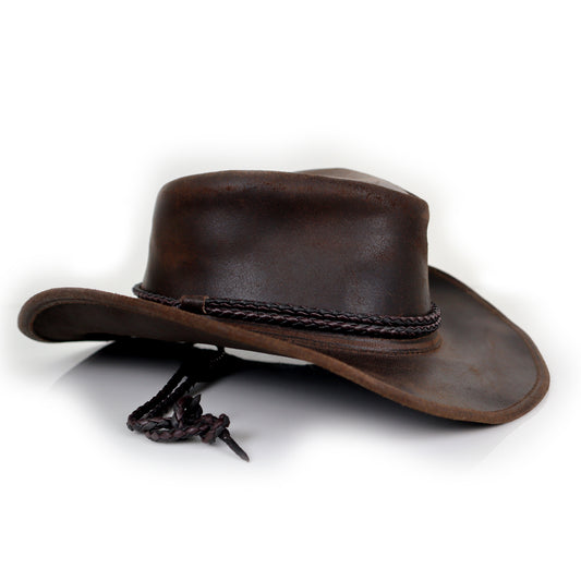 Stellman Midnight Rider Leather Cowboy Hats